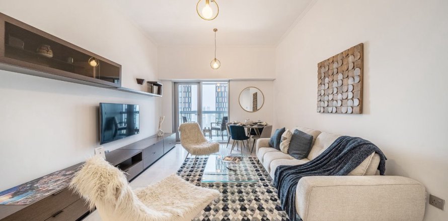 Apartemen di Dubai Marina, UEA 1 kamar tidur, 81.3 m2 nomor 668831