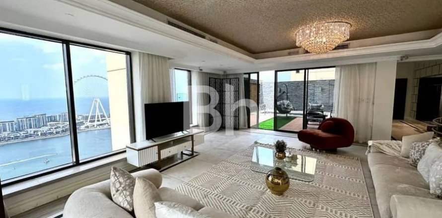 Katusekorter asukohaga Jumeirah Beach Residence, Dubai, AÜE: 4 magamistoaga, 531 m² Nr 643158