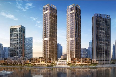 Квартира в PENINSULA FOUR THE PLAZA в Бизнес-Бэй, Дубай, ОАЭ 1 спальня, 88м2 № 677968