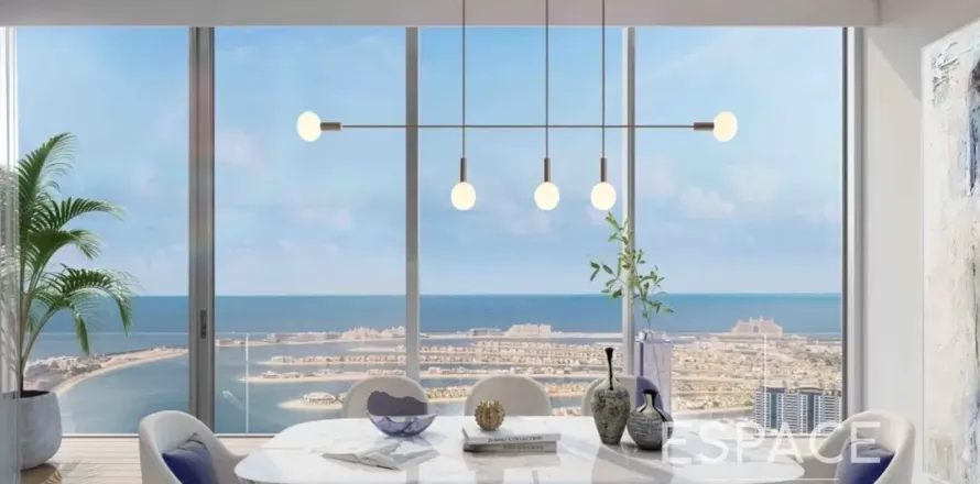 Dubai Harbour、Dubai、UAEにあるマンション 2ベッドルーム、147 m2 No738087
