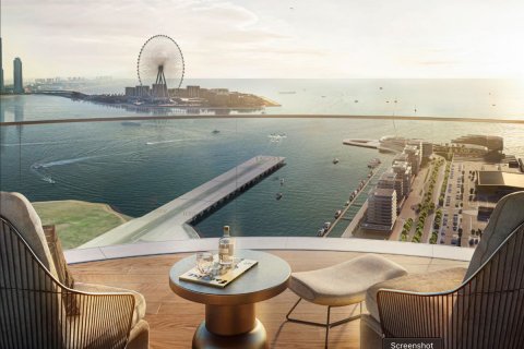 Lägenhet till försäljning i Dubai Harbour, Dubai, UAE 1 sovrum, 69.5 kvm Nr. 633770 - fotografi 2
