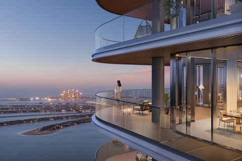 Lägenhet till försäljning i Dubai Harbour, Dubai, UAE 1 sovrum, 69.5 kvm Nr. 633770 - fotografi 1