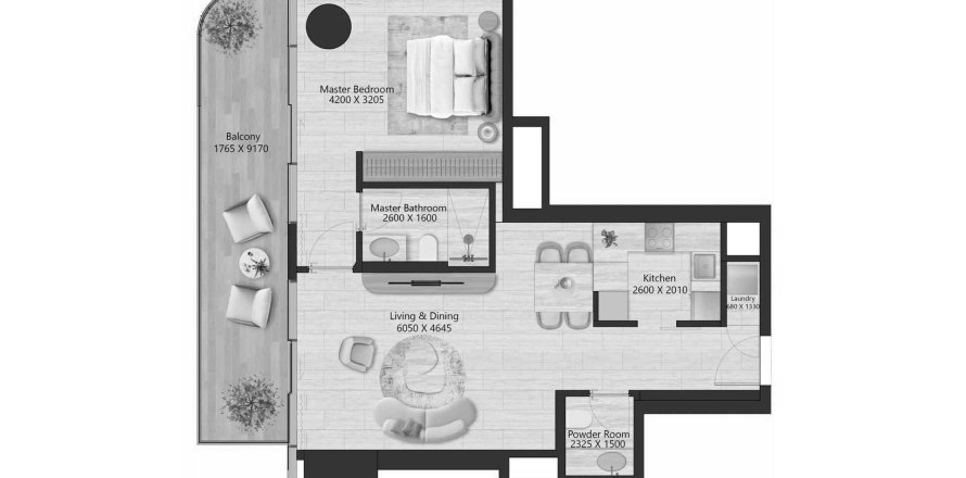 Квартира в IL Vento в Maritime City, Дубай, ОАЭ 2 комнаты, 83.07м2 № 659742