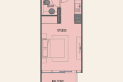 Lakás itt: Jumeirah Village Triangle, Dubai, EAE, 1 szoba, 29 m², azonosító: 732785 - fénykép 3