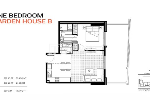 Lakás itt: Jumeirah Village Triangle, Dubai, EAE, 3 hálószoba, 150 m², azonosító: 712001 - fénykép 17