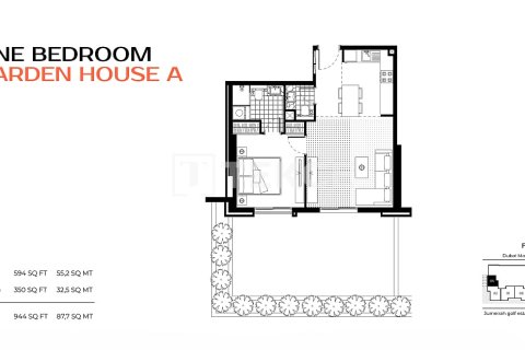 Lakás itt: Jumeirah Village Triangle, Dubai, EAE, 3 hálószoba, 150 m², azonosító: 712001 - fénykép 16