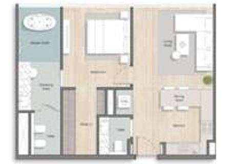 Apartman u Al Marjan Island, Ras Al Khaimah, UAE 1 soba Br. 690280 - fotografija 11