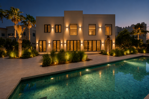 Vila v Jumeirah Islands, Dubai, SAE 4 spálne, 602.94 m2 č. 764195
