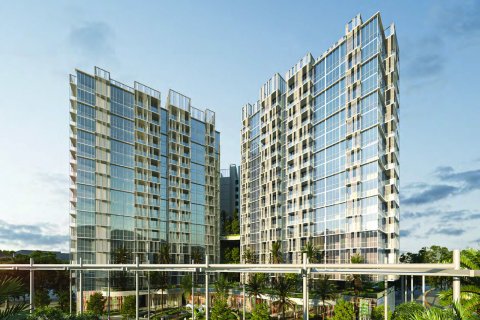 Dubai South (Dubai World Central)、Dubai、UAEにあるマンション 1ベッドルーム、90 m2 No734252