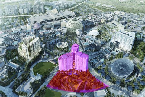 Apartman u gradu Dubai South (Dubai World Central), UAE 1 spavaća soba, 90 m2 Br. 734252 - Slika 8