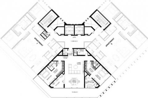 Apartment in Dubai Creek Harbour (The Lagoons), UAE 2 bedrooms, 268 sq.m. № 636989 - photo 3