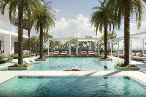 Apartemen di Dubai, UEA 1 kamar tidur, 73.9 m2 nomor 634736 - foto 5