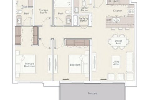 Apartment in ROSEMONT RESIDENCES in Jumeirah Village Triangle, Dubai, UAE 1 bedroom, 75 sq.m. № 704980 - photo 10