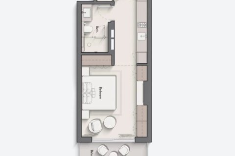 Apartment in HILLMONT RESIDENCES in Jumeirah Village Circle, Dubai, UAE 42 sq.m. № 704978 - photo 6