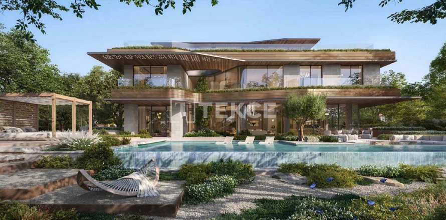 Vila di Dubai, UEA 6 kamar tidur, 1805 m2 nomor 717962