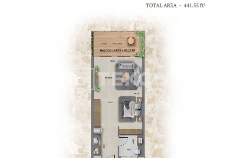 דירה למכירה ב Jumeirah Village Circle, Dubai, איחוד האמירויות  2 חדרי שינה, 126 מ"ר, מספר 758119 - תמונה 24