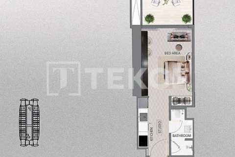 Lakás itt: Meydan, Dubai, EAE, 2 hálószoba, 91 m², azonosító: 758121 - fénykép 18