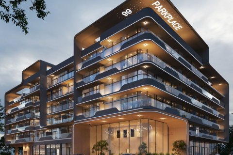 Byt v Jumeirah Village Circle, Dubai, SAE 1 ložnice, 77 m² Č.: 631291 - fotografie 1