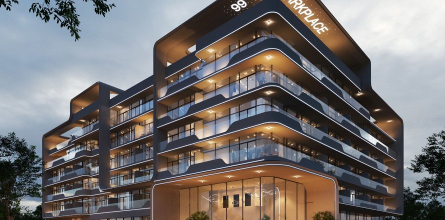 Byt v Jumeirah Village Circle, Dubai, SAE 1 ložnice, 77 m² Č.: 631291