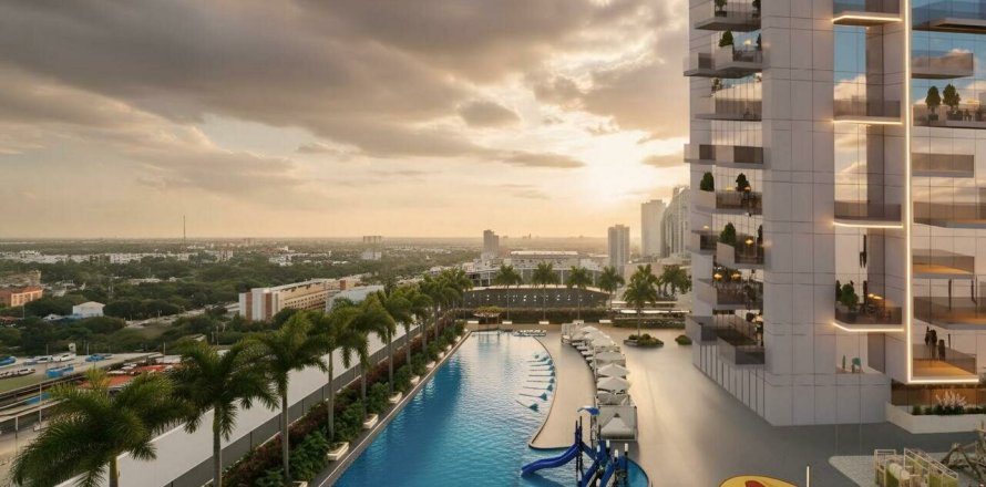 Dubai, संयुक्त अरब अमीरात में अपार्टमेंट, 1 बेडरूम, 54 वर्ग मीटर, संख्या 680412