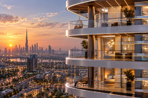 Apartament w Dubai, ZEA 1 sypialnia, 79 mkw. nr 680406