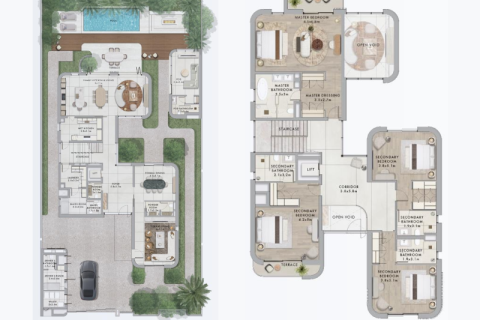 Yas Island, Abu Dhabi, UAE의 판매용 빌라 침실 4개, 484제곱미터 번호 689916 - 사진 8