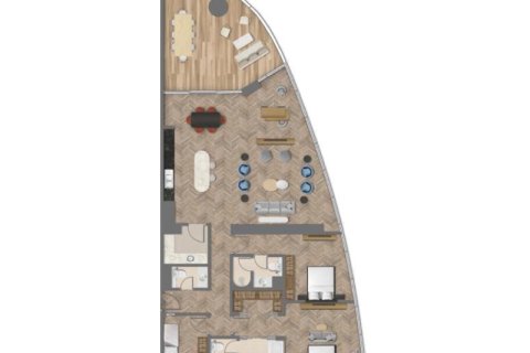 Apartemen di Business Bay, Dubai, UEA 2 kamar tidur, 188 m2 nomor 689919 - foto 9