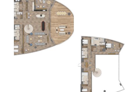 Apartemen di Business Bay, Dubai, UEA 2 kamar tidur, 188 m2 nomor 689919 - foto 11