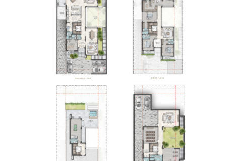 DAMAC Hills (Akoya by DAMAC), Dubai, संयुक्त अरब अमीरात में विला, 6 बेडरूम, 1058 वर्ग मीटर, संख्या 689752 - फ़ोटो 5