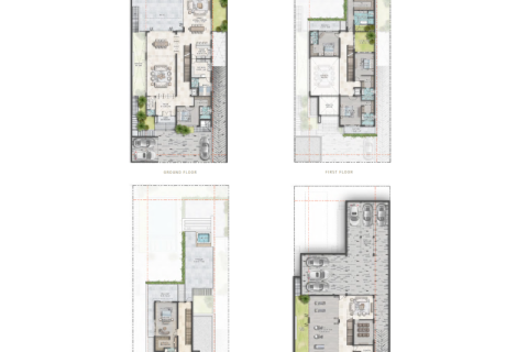 DAMAC Hills (Akoya by DAMAC), Dubai, संयुक्त अरब अमीरात में विला, 6 बेडरूम, 1058 वर्ग मीटर, संख्या 689752 - फ़ोटो 8