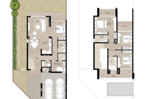 Town Square, Dubai, संयुक्त अरब अमीरात में टाउनहाउस, 3 बेडरूम, 190 वर्ग मीटर, संख्या 689751 - फ़ोटो 11