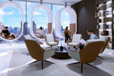 Apartmen di Business Bay, Dubai, UAE 2 bilik tidur, 104.7 meter persegi № 668806 - foto 12
