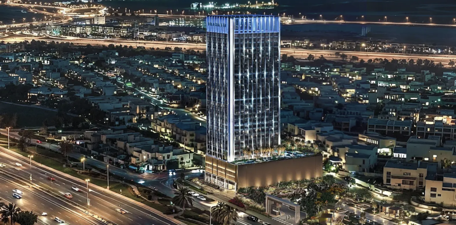 Apartmen di Dubai, UAE 1 bilik tidur, 60 meter persegi № 688059