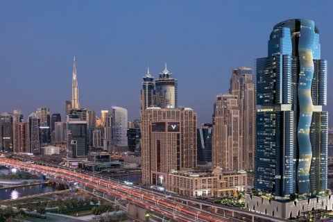 Byt v Sheikh Zayed Road, Dubai, SAE 1 ložnice, 90.5 m² Č.: 630471 - fotografie 21