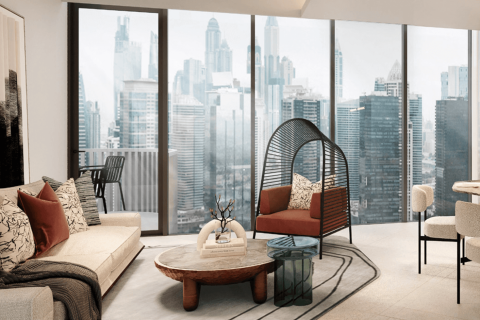 Lägenhet till försäljning i Dubai, UAE 1 sovrum, 86 kvm Nr. 704534 - fotografi 10