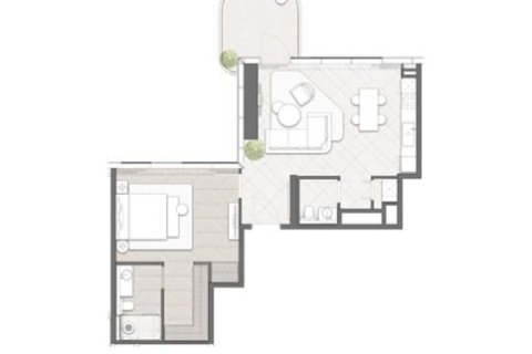 Lägenhet till försäljning i Dubai, UAE 1 sovrum, 86 kvm Nr. 704534 - fotografi 21