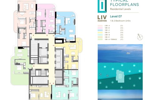 آپارتمان برای فروش در  Maritime City، Dubai، امارات متحده عربی  1 خوابه ، 63 متر مربع ، شماره 704851 - تصویر 24