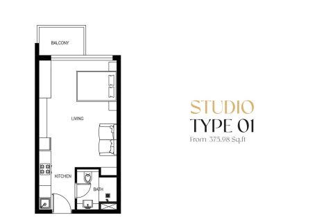 Apartment in Arjan, Dubai, UAE 35 sq.m. № 728003 - photo 18