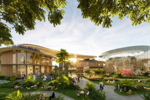 Řadový dům v Dubai Land, SAE 5 ložnice, 144 m² Č.: 686855 - fotografie 2