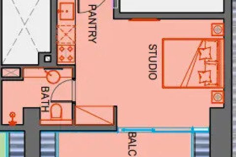 Lakás itt: Dubai, EAE, 1 szoba, 29 m², azonosító: 729846 - fénykép 12