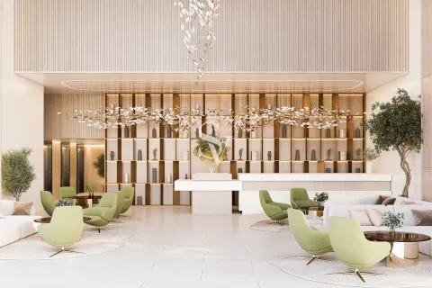 Apartament në Jade Tower në Majan, Dubai, Emiratet e Bashkuara Arabe 2 dhoma gjumi, 123 m2. № 658205 - Foto 1