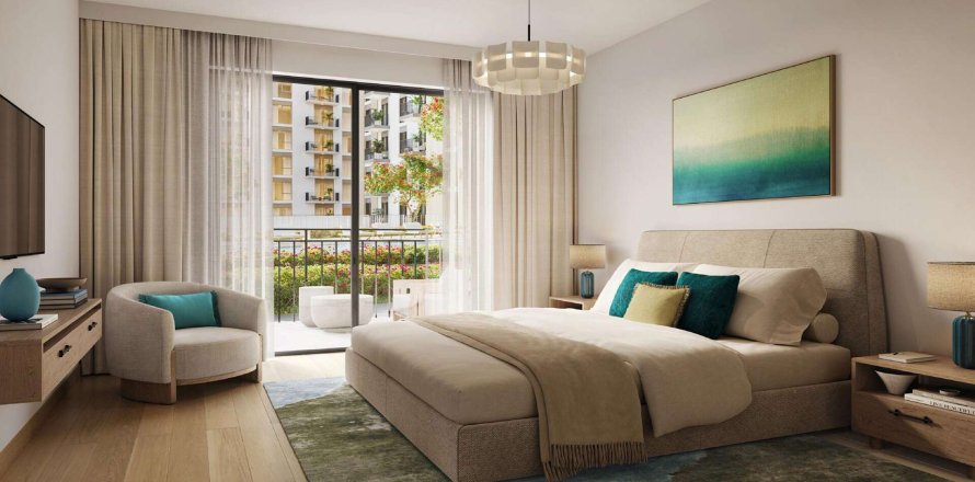 Apartmen di Town Square, Dubai, UAE 1 bilik tidur, 57 meter persegi № 728414