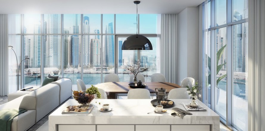 Byt v SUNRISE BAY v Dubai Harbour, Dubai, SAE 2 ložnice, 119 m² Č.: 637287