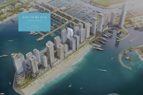 Apartment in SOUTH BEACH in Dubai Harbour, Dubai, UAE 2 bedrooms, 118 sq.m. № 637283 - photo 12