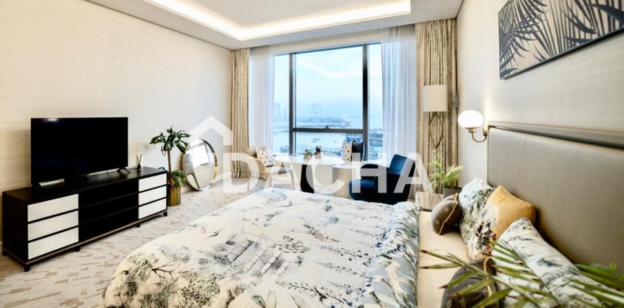 דירה ב Palm Jumeirah, Dubai, איחוד האמירויות 1 חדר, 49 מ"ר מספר 714807