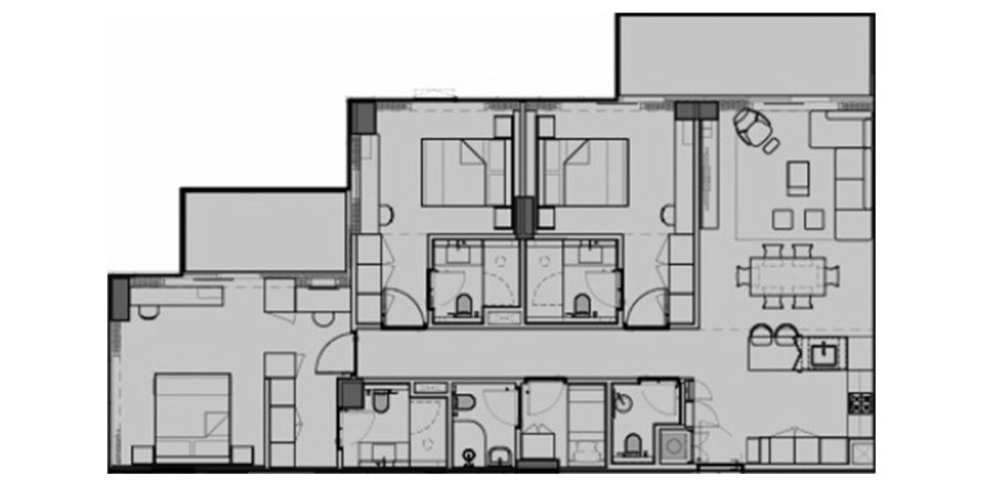 Apartamento em Dubai Waterfront, Dubai, EAU 3 quartos, 158 m2 № 650509