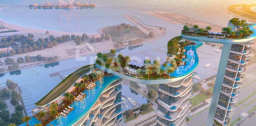 Apartament në Dubai Harbour, Emiratet e Bashkuara Arabe 1 dhomë gjumi, 77 m2. № 707040