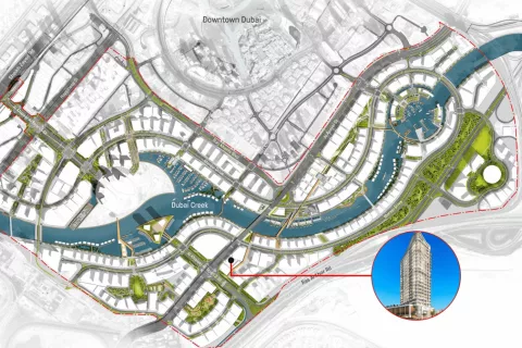 דירה למכירה ב Business Bay, Dubai, איחוד האמירויות  1 חדר שינה, 51 מ"ר, מספר 639315 - תמונה 3