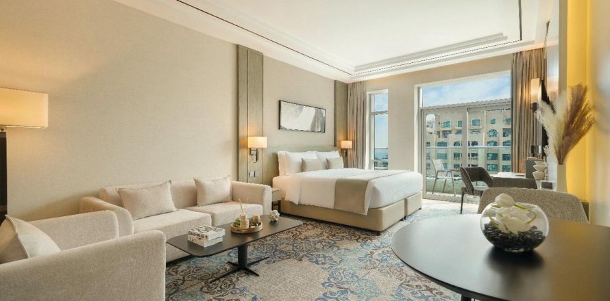 Apartment i Palm Jumeirah, Dubai, UAE 1 soveværelse, 92 kvm № 701520