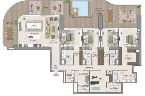 Apartman u gradu Dubai, UAE 1 spavaća soba, 62 m2 Br. 709694 - Slika 12